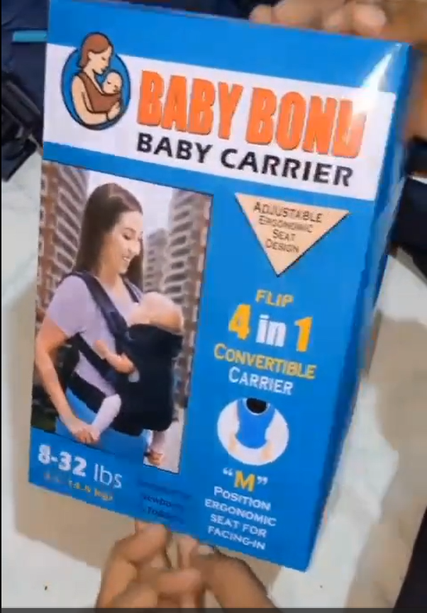 Baby Bond 4 In 1 Baby Carrier