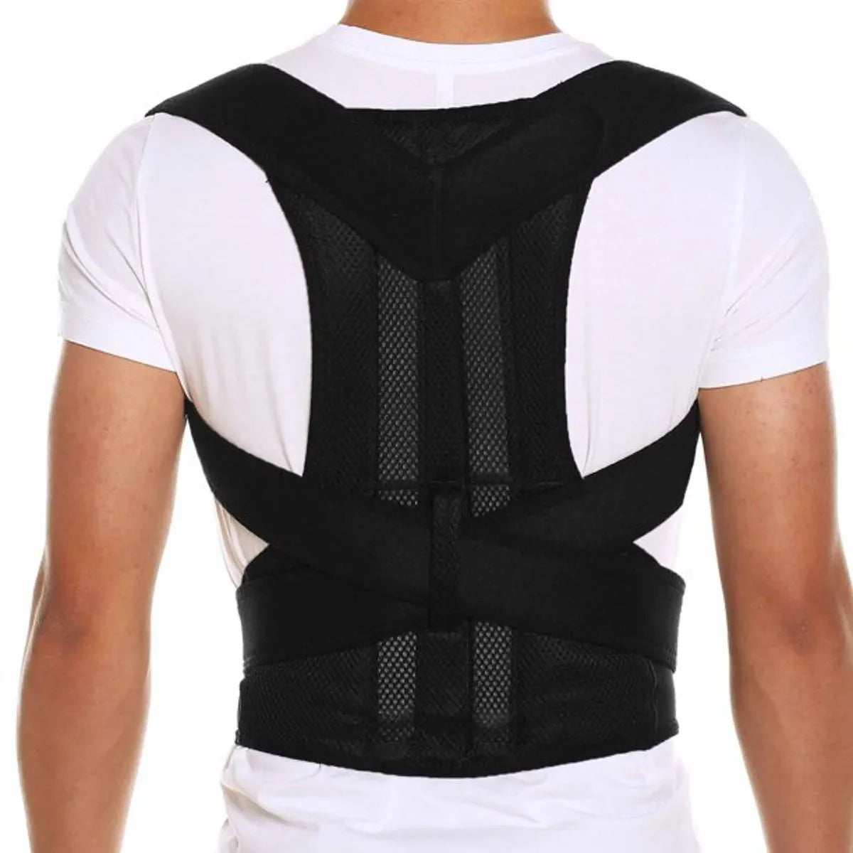 Adjustable Back Posture Corrector for Men & Women – Comfortable & Breathable Support Brace