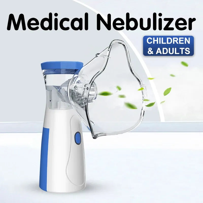 Compact Inhaler Nebulizer Machine For Kids And Adults